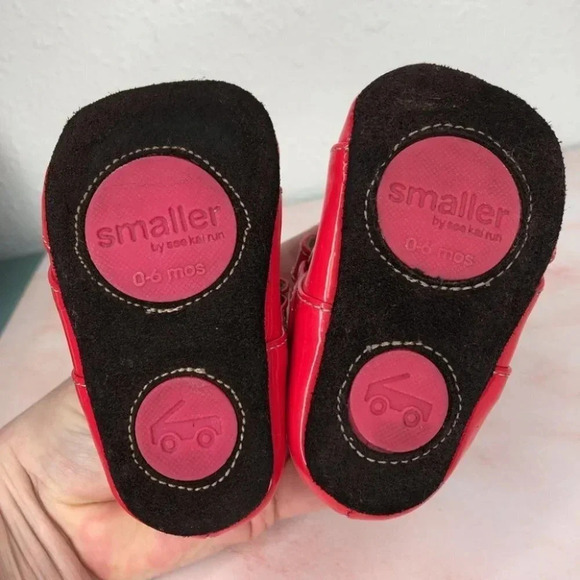 See Kai Run Smaller shoes Sophie Mary Jane hot pink patent size 0-6 months - Picture 8 of 12